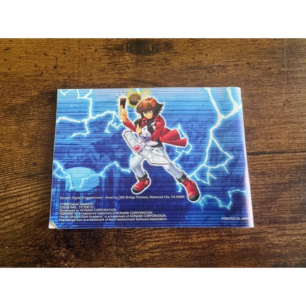 Yu-Gi-Oh! GX Duel Academy - Game Boy Advance - GBA - Authentic - Manual Only
